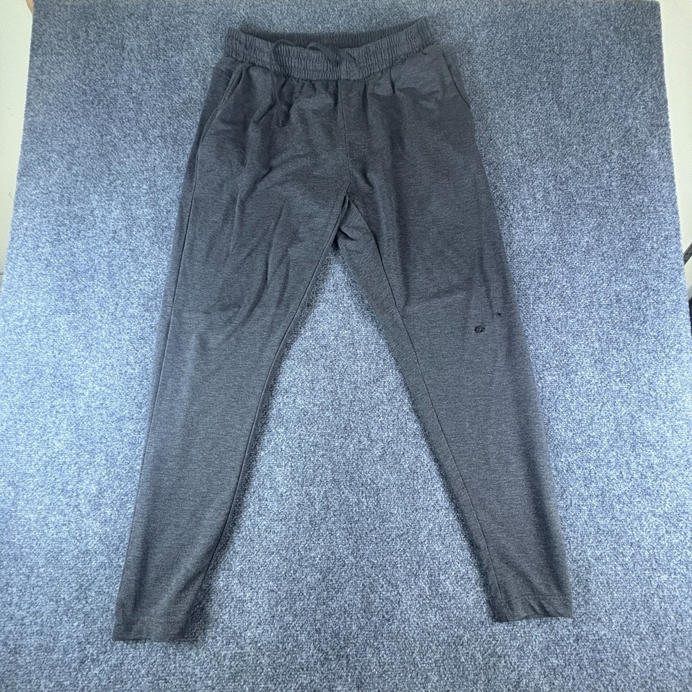 Leg3nd Jogger Pants Mens 29x29 Heather Gray Tapered Leg Drawstring Activewear